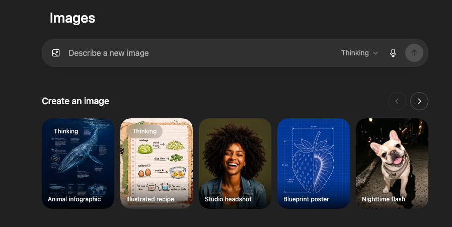 Obrázky v ChatGPT (Images)