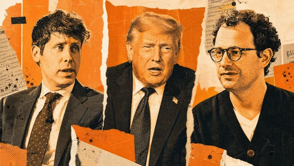 Sam Altman, Donald Trump, Dario Amodei