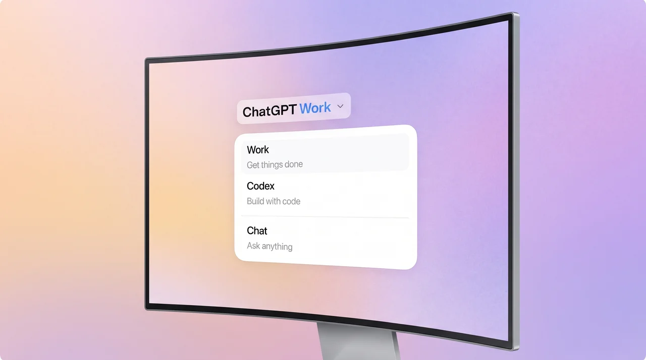 Prichádza ChatGPT Work: OpenAI spája ChatGPT a Codex do jednej appky